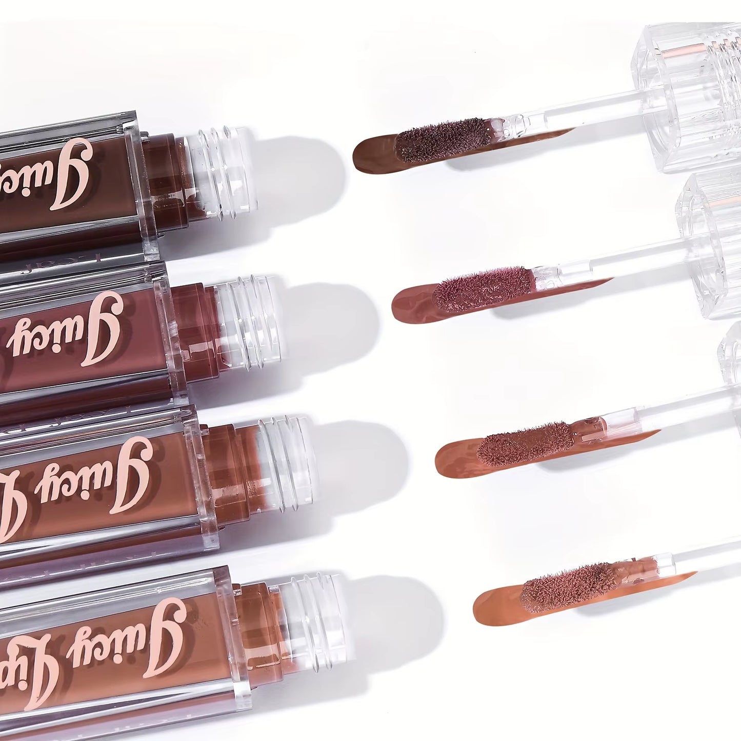 Hydrating Crystal Lip Oil - Plumping & Moisturizing Gloss with Tinted Shades for All Skin Types