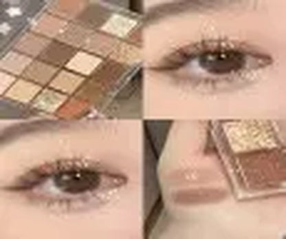 Evening Cherry Dance Eyeshadow Tray 20 Color Large Plate Pearl Matte Bright Milk Tea Color Affordable Spring