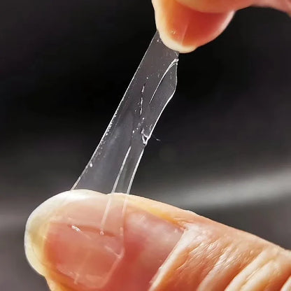 240Pcs Double Side Adhesive Tape Glue Sticker False Nail Glue for Fake Nails Tips Clear Jelly Gel Pad Press on Nails Manicure 23